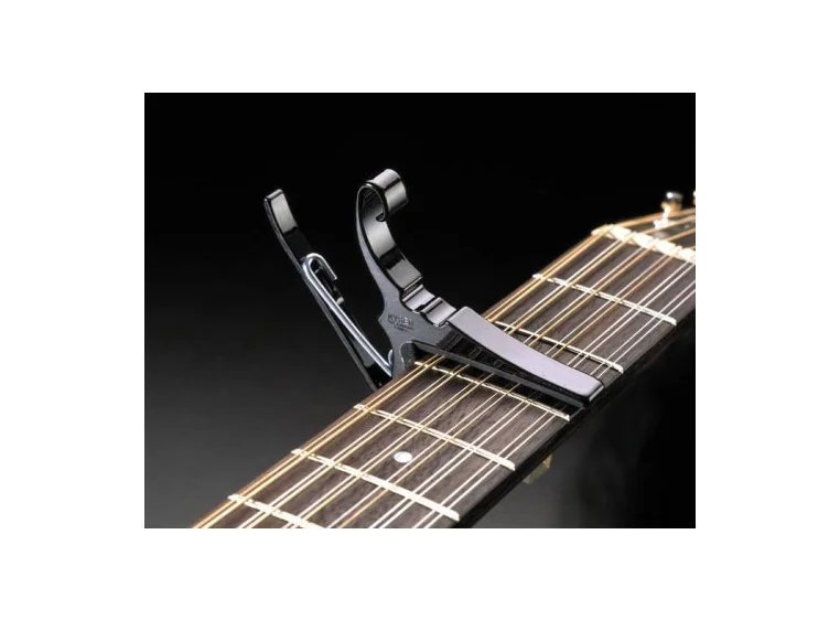 Kyser KG12B 12 string capo Black 